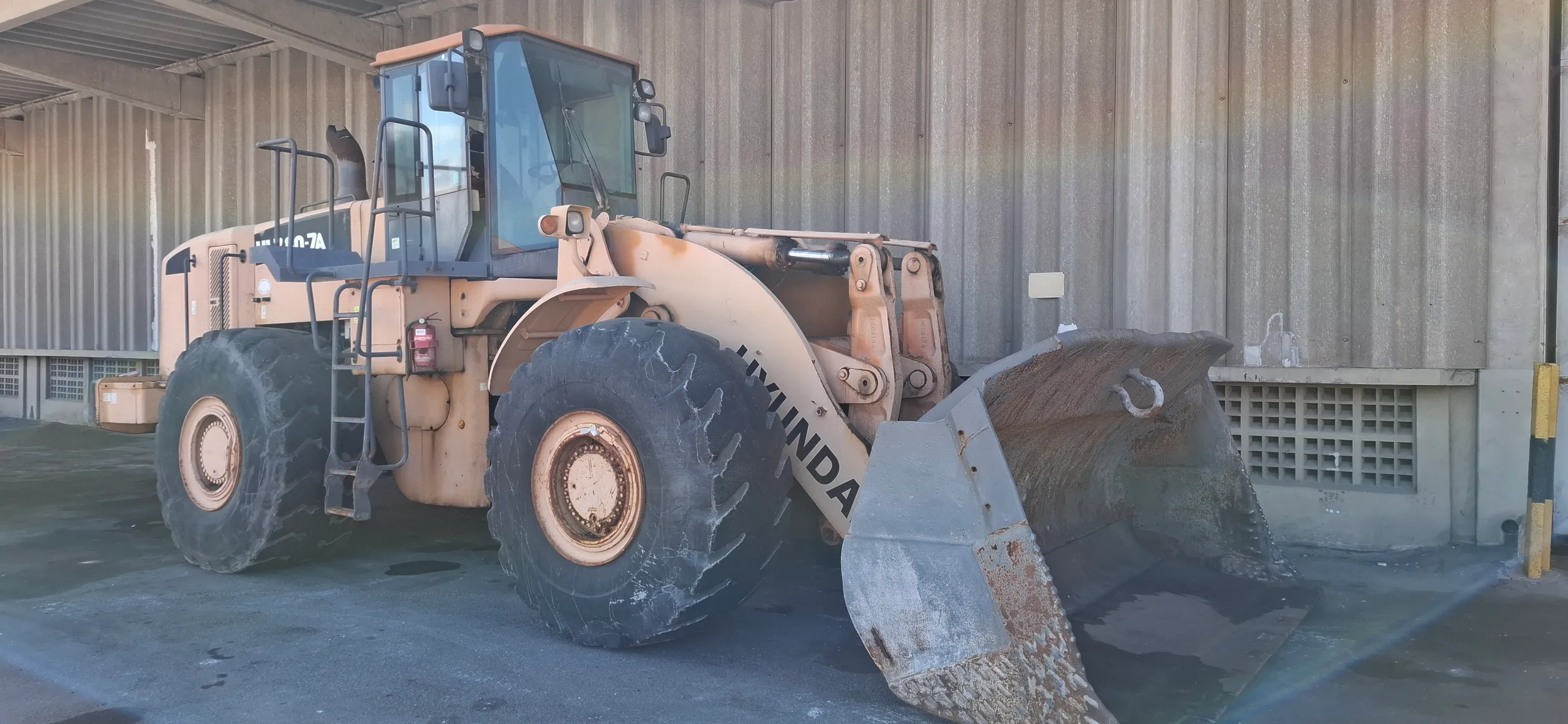 Hyundai HL780-7A, pá carregadeira da GABE